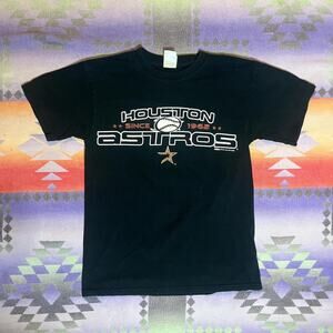 Black vintage houston astros t shirt